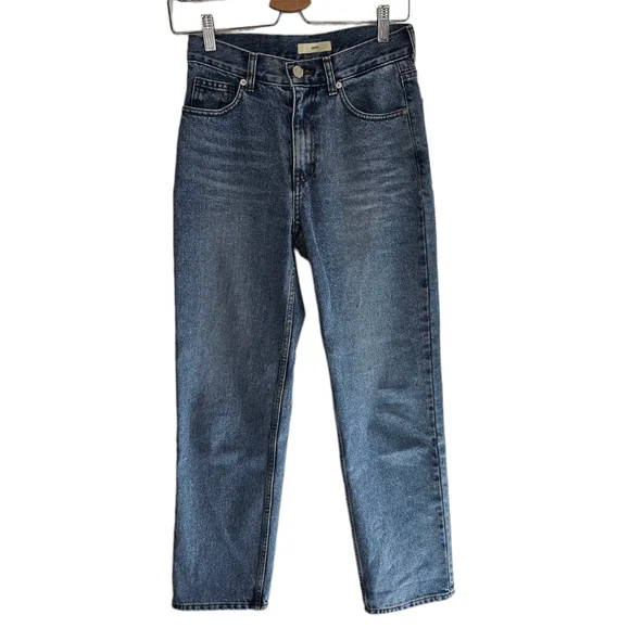 Recto Tapered Jean Light Wash 100% Cotton Japanese Denim Size XS US 26 - Picture 1 of 8